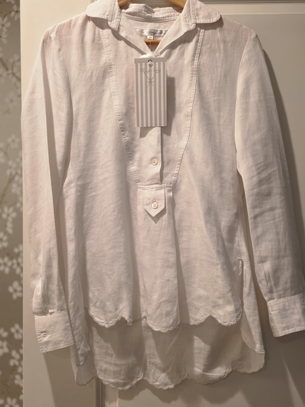 CLARDIGE & KING Linen Tunic Top